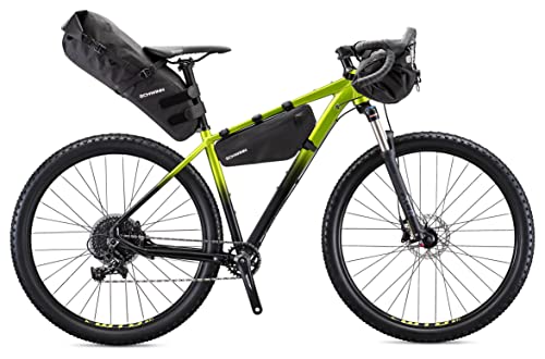 Schwinn Explore Bike Bag, 1.2 Liter Cycling Frame Pouch, Tool Free Attachment, Waterproof, Bicycle Storage Accessories