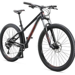 Mongoose Switchback 3 Mountain Bike for Men and Women, 10-Speed Drivetrain with Trigger Shifters, 29-Inch Wheels, 16-Inch Frame, Matte Black