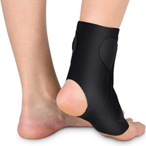 aynefy ankle support brace, tendon support sleeve adjustable wrap for plantar compression strap acute injury rehabilitation effective relief chronic discomfort arthritis