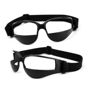 INOOMP Youth Aid Head Kids Goggles Look Player Dribbling Training Glasses Sports Dribble Teenagers Basketball for No Eye Anti-Low Adult Black Equipment Specs Goggle Team