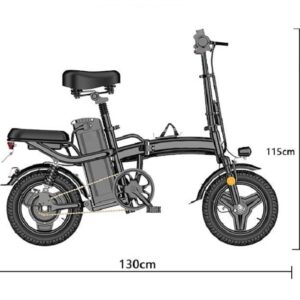 Upgrade Folding Electric Bicycle for Adults 400W 48V15Ah Build-in Lithium Large Battey Long Range 20 * 4.0" Fat Tire E-Bike All Terrien Mountain Snow Beach City Cruiser Electric Bike Engine Pro