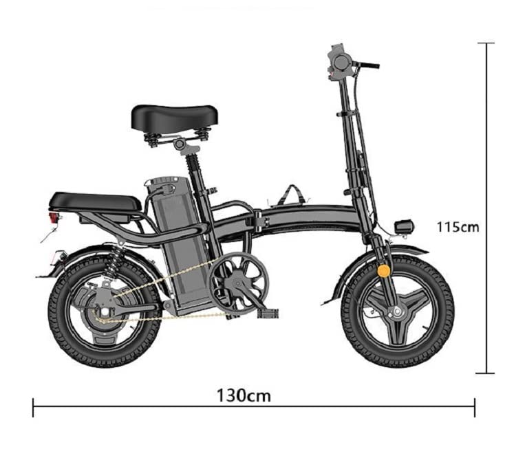 Upgrade Folding Electric Bicycle for Adults 400W 48V15Ah Build-in Lithium Large Battey Long Range 20 * 4.0" Fat Tire E-Bike All Terrien Mountain Snow Beach City Cruiser Electric Bike Engine Pro