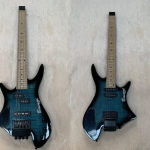 4 String Bass/ 6 String Lead Headless Tremolo Busuyi Guitar Right