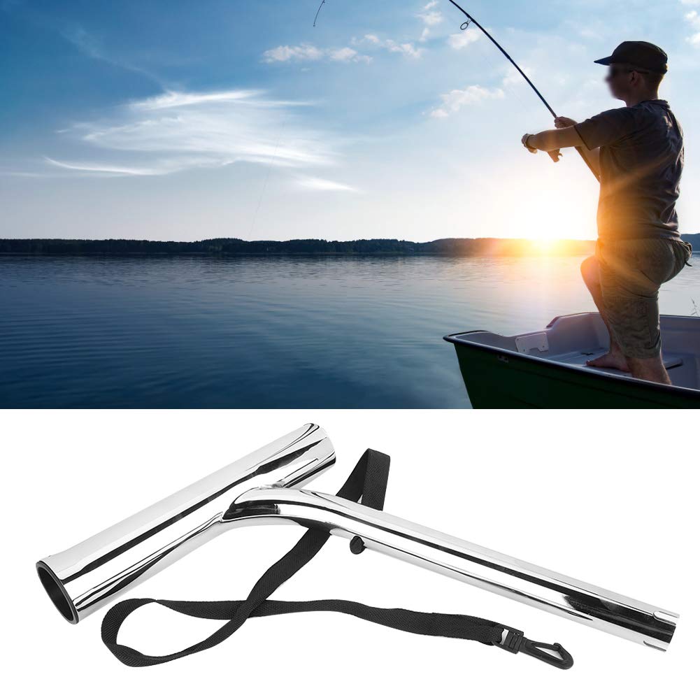 Fishing Rod Holder , Stainless Steel Fishing Rod Holder Pole Mount Bracket Tool Accessory for Marine Boat