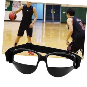 INOOMP Youth Aid Head Kids Goggles Look Player Dribbling Training Glasses Sports Dribble Teenagers Basketball for No Eye Anti-Low Adult Black Equipment Specs Goggle Team