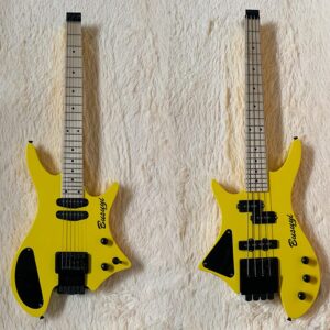 4 String Bass/ 6 String Lead Headless Tremolo Busuyi Guitar Right