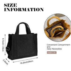 Tote Bag for Women, Small Satchel Bag Handbag Stylish Tote Handbag Corduroy Hobo Bag Fashion Shoulder Crossbody Bag