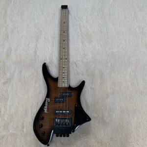 4 String Bass/ 6 String Lead Headless Tremolo Busuyi Guitar Lefty