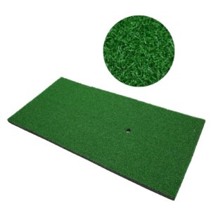 Donfafecuer Golf Practice Mat, Golf Training Mat for Swing Detection Batting. Golf Practice Mat, Golf Training Mat for Swing Detection Batting