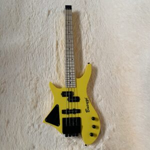 4 String Bass/ 6 String Lead Headless Tremolo Busuyi Guitar Right