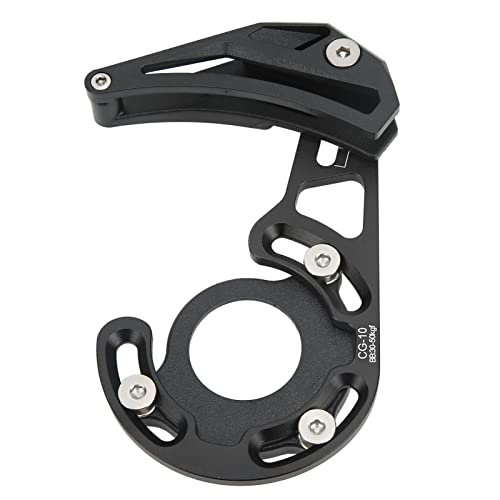 Oumefar Mount Bike Chain Guard, 7075 Aluminum Alloy High Strength Direct Mount Chain Guide Light Weight Easy Installation Fixed Chain for Road Bike Sportinggoods