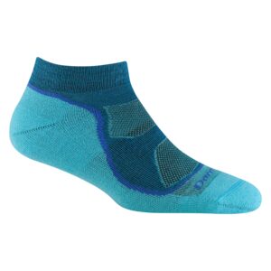 darn tough women's light hiker no show lightweight hiking sock (style 1986) -