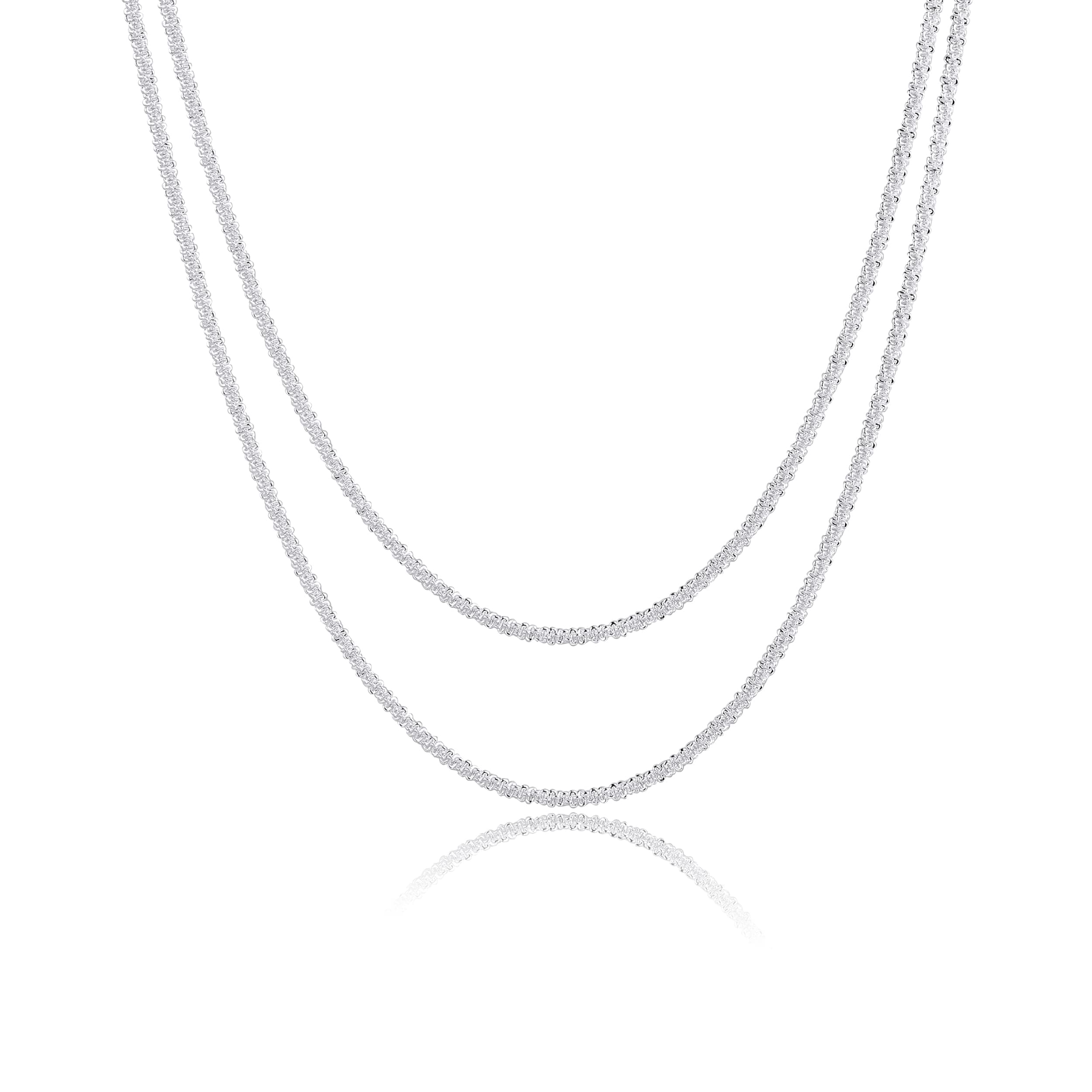 JECOMY Dainty Gold Layered Necklaces for Women 18K Gold Plated Stacked Herringbone Choker Necklace Coin Pendant Snake Chain Necklace Trendy Rope Paperclip Layering Necklace Set for Women