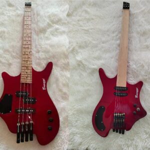 4 String Bass/ 6 String Lead Headless Fretless Bass Busuyi Guitar Right