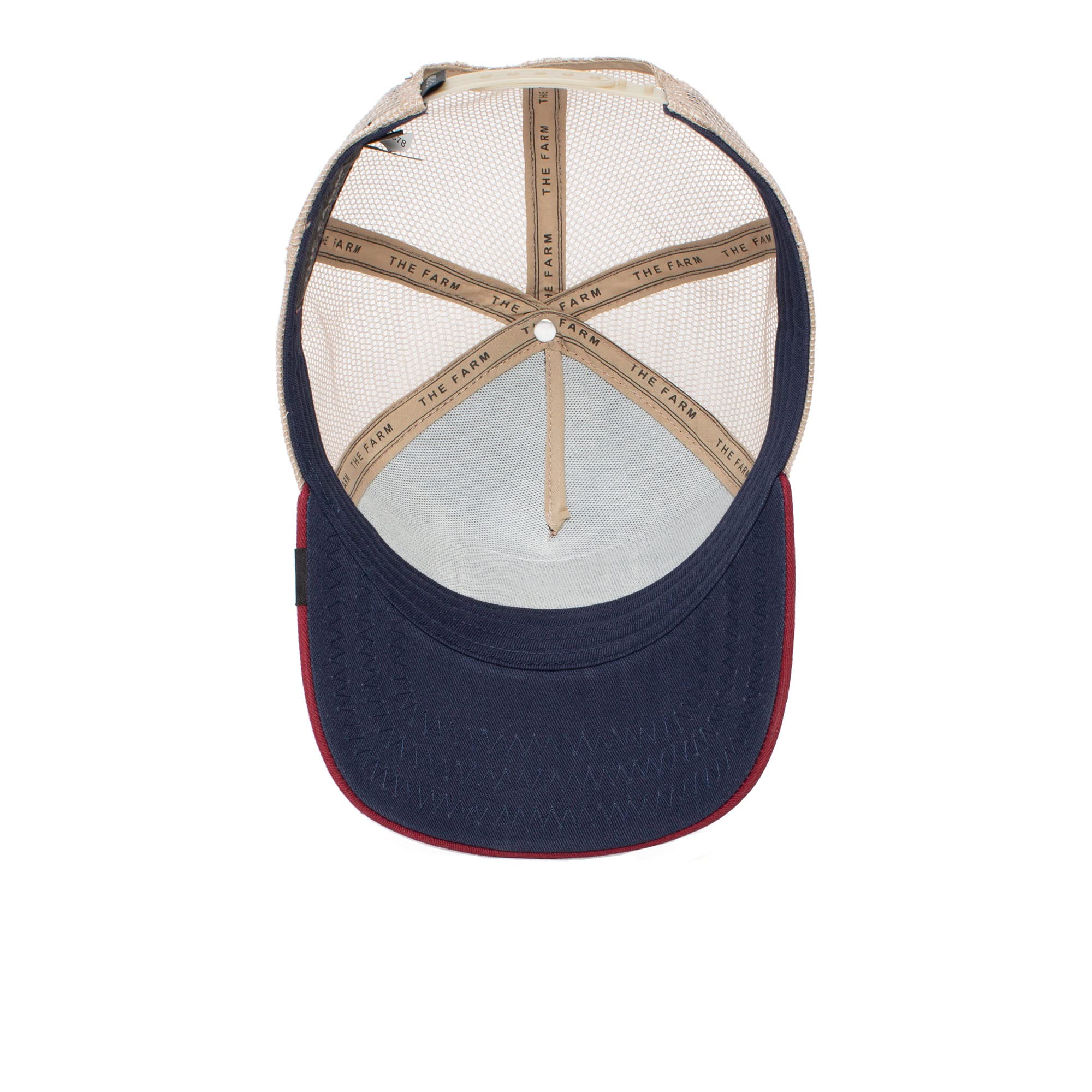 Goorin Bros. The Farm Unisex Original Adjustable Snapback Trucker Hat, Navy (The Cock), One Size