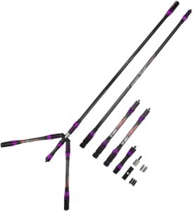 sharrow archery bow stabilizer balance bar set 5" 10" 30" balance bar stabilizer rod removable pure carbon fiber extension pole recurve bow accessories hunting