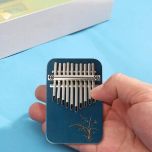 Kalimba Thumb Piano 10 Keys Musical Instruments, Portable Mahogany Wood Finger Piano Gifts For Adults & Kids,Mini Kalimba Keyboard Percussion Instrument Music Gifts for Beginners