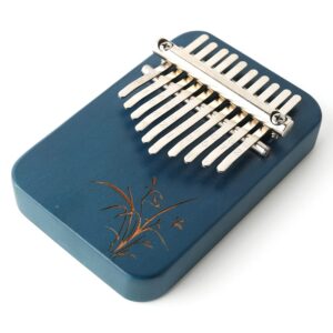 Kalimba Thumb Piano 10 Keys Musical Instruments, Portable Mahogany Wood Finger Piano Gifts For Adults & Kids,Mini Kalimba Keyboard Percussion Instrument Music Gifts for Beginners