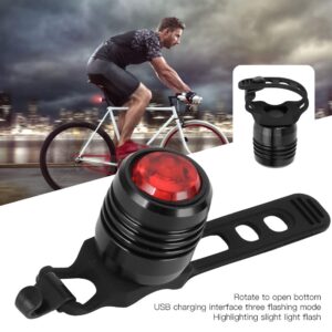 Mountain Bike LED Warning Rear Light USB Charging Taillight Cycling Accessory