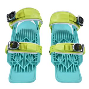 Ski Skates for Men Women Kids, Adjustable Short Mini Ski Skates, Winter Outdoor Skiing Mini Sled Snowboard Sled Shoes, Skiskates Mini Snowboard Snowskates