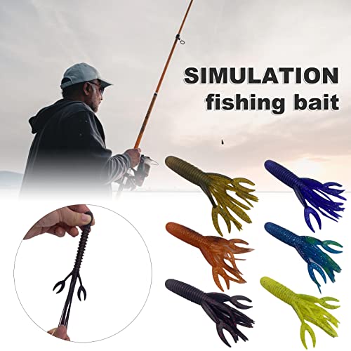 lamphle 10cm/9g Fishing Gifts for Men Unique Fishing Lures for Freshwater Fishing Lures Bass Professional Universal Fishing Tackle Floating Squid Jig Light Blue