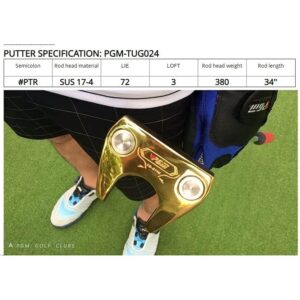 Golf Putter Right Handed for Men and Women with CNC Milled Face Available with Golf Headcover (Blue)