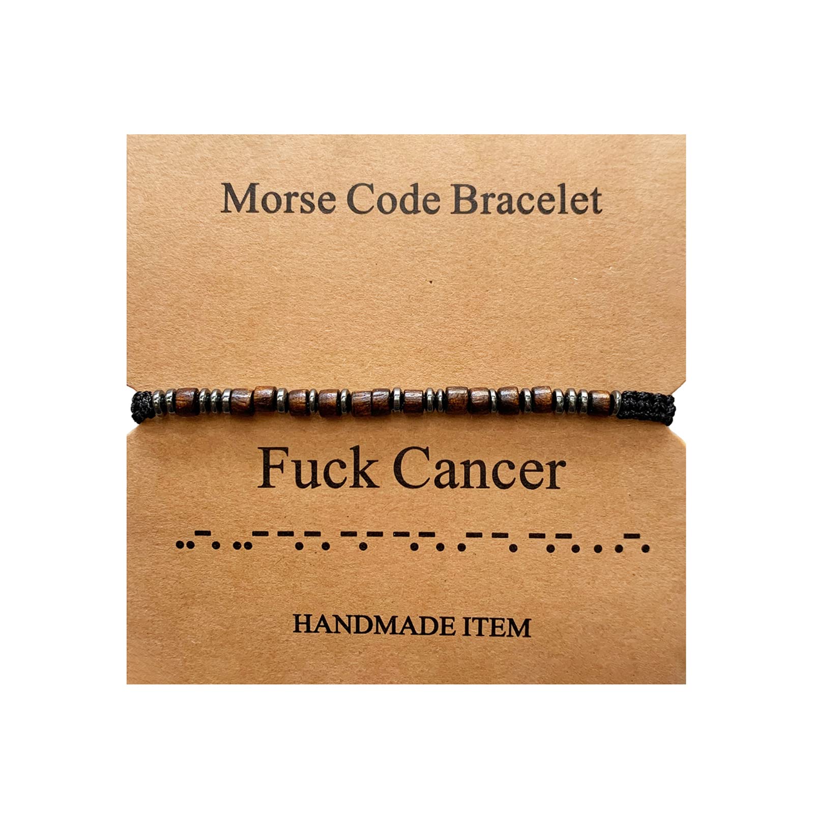 Honaer Morse Code Bracelets Inspirational Jewelry Gifts for Women Men Friend