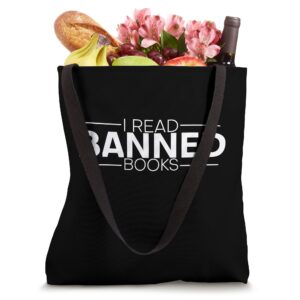 I Read Banned Books |------ Tote Bag