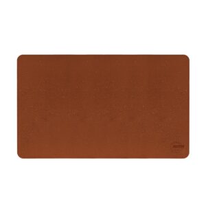 Koltster Gun Cleaning Mat, Waterproof/Durable Cleaning Pad for Gun Maintenance 32"x16" Protective Mat (Brown/Grey)