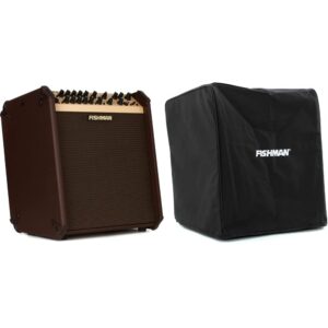 fishman loudbox performer bt 180-watt 1x5 inches + 1x8 inches acoustic combo amp with tweeter & loudbox performer cover