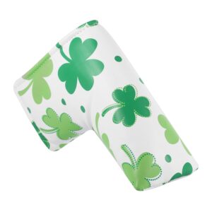 SHABIER Golf Putter Cover Shamrock Design Headcover for Blade Golf Putter Head Cover