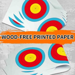 THREE ARCHERS Archery Vertical 30pcs 3 Spot Targets Recurve Bow Targets World Cup Archery Targets