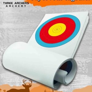 THREE ARCHERS Archery Vertical 30pcs 3 Spot Targets Recurve Bow Targets World Cup Archery Targets