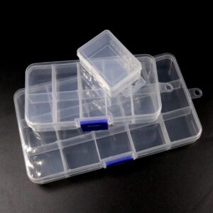 WellieSTR 3 Style Plastic Fishing Tackle Box for Fishing Fly Hook Lures Baits Accessories Tackle Boxes Size S M L