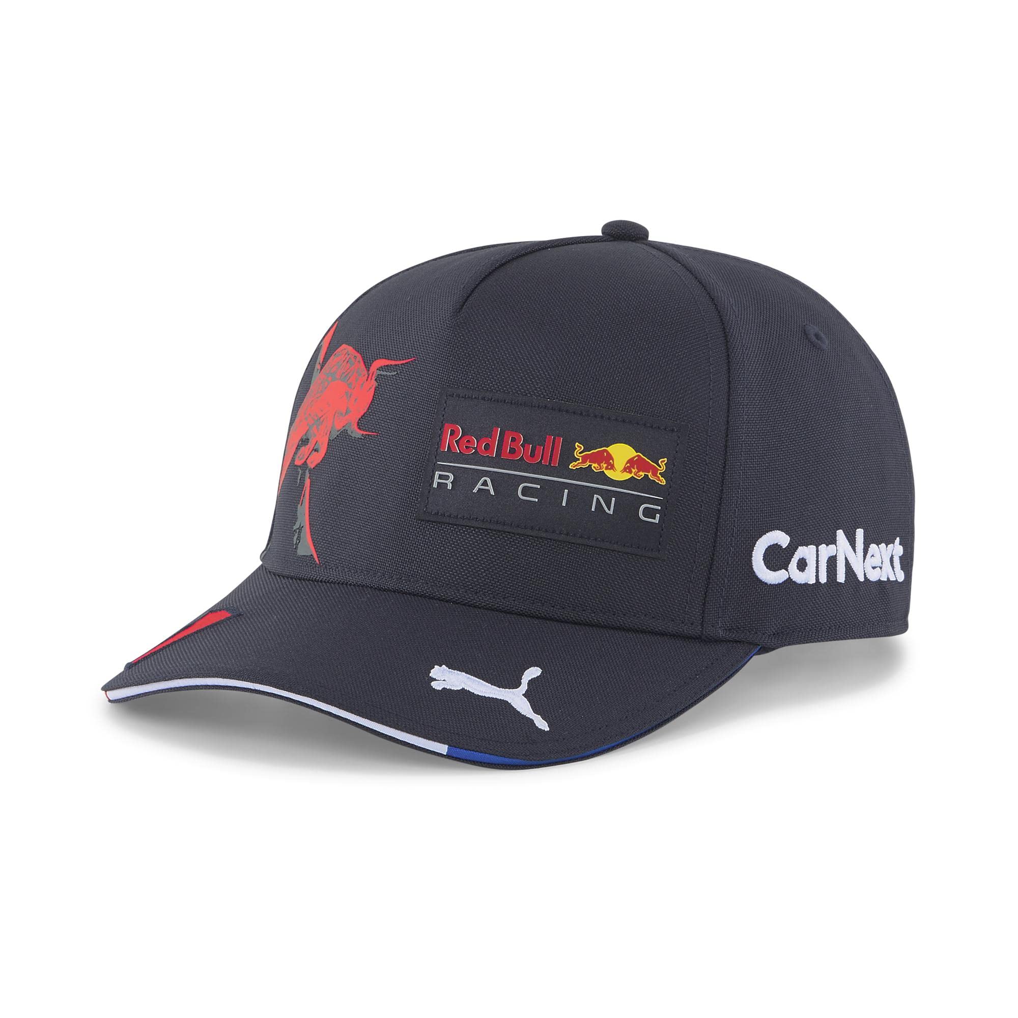 PUMA Red Bull Racing Max Verstappen Adjustable Snapback Baseball Hat Navy