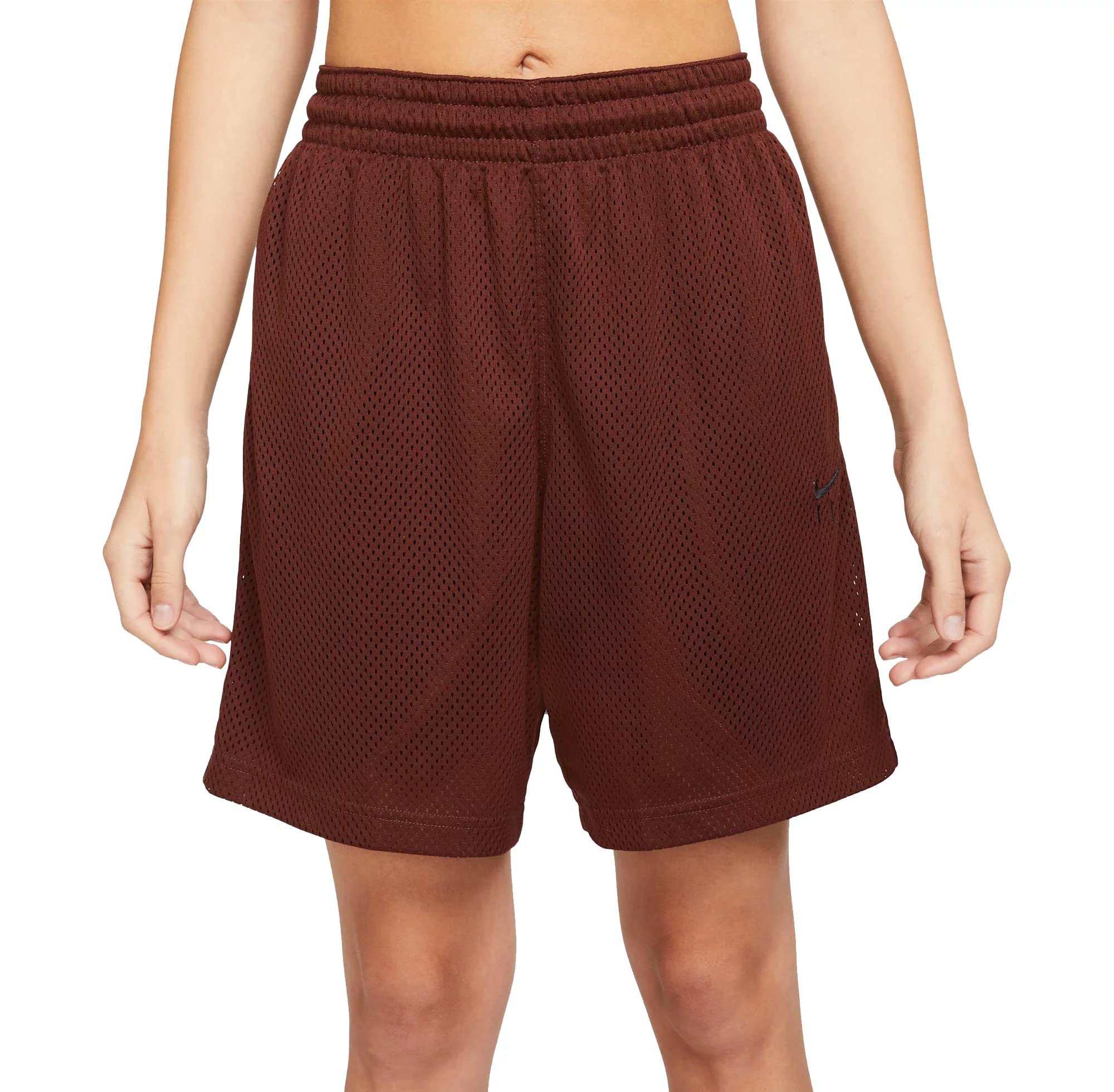 Nike Women's Swoosh Dri-Fit Fly Basketball Shorts (as1, Alpha, m, Regular, Regular, Bronze Eclipse)