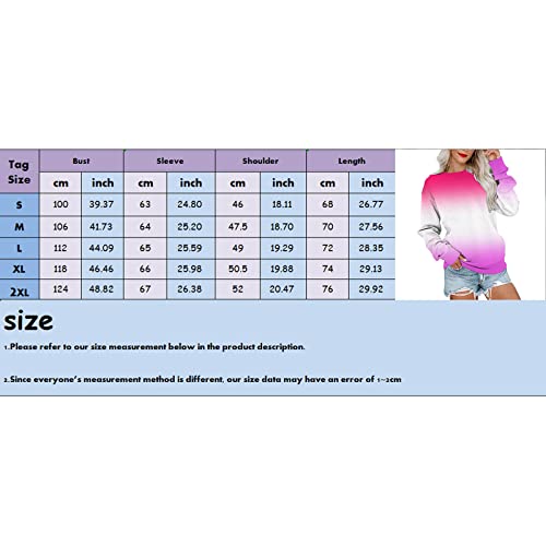 NKSUDET Junior Sweatshirts Plain Womens Casual Round Neck Sweatshirt Long Sleeve Top Valentine's Day Printed Pullover New Years Eve Outfits Women