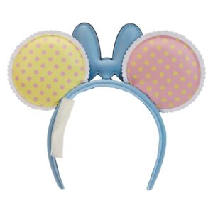 Loungefly Disney Minnie Pastel Color Block Dots Headband