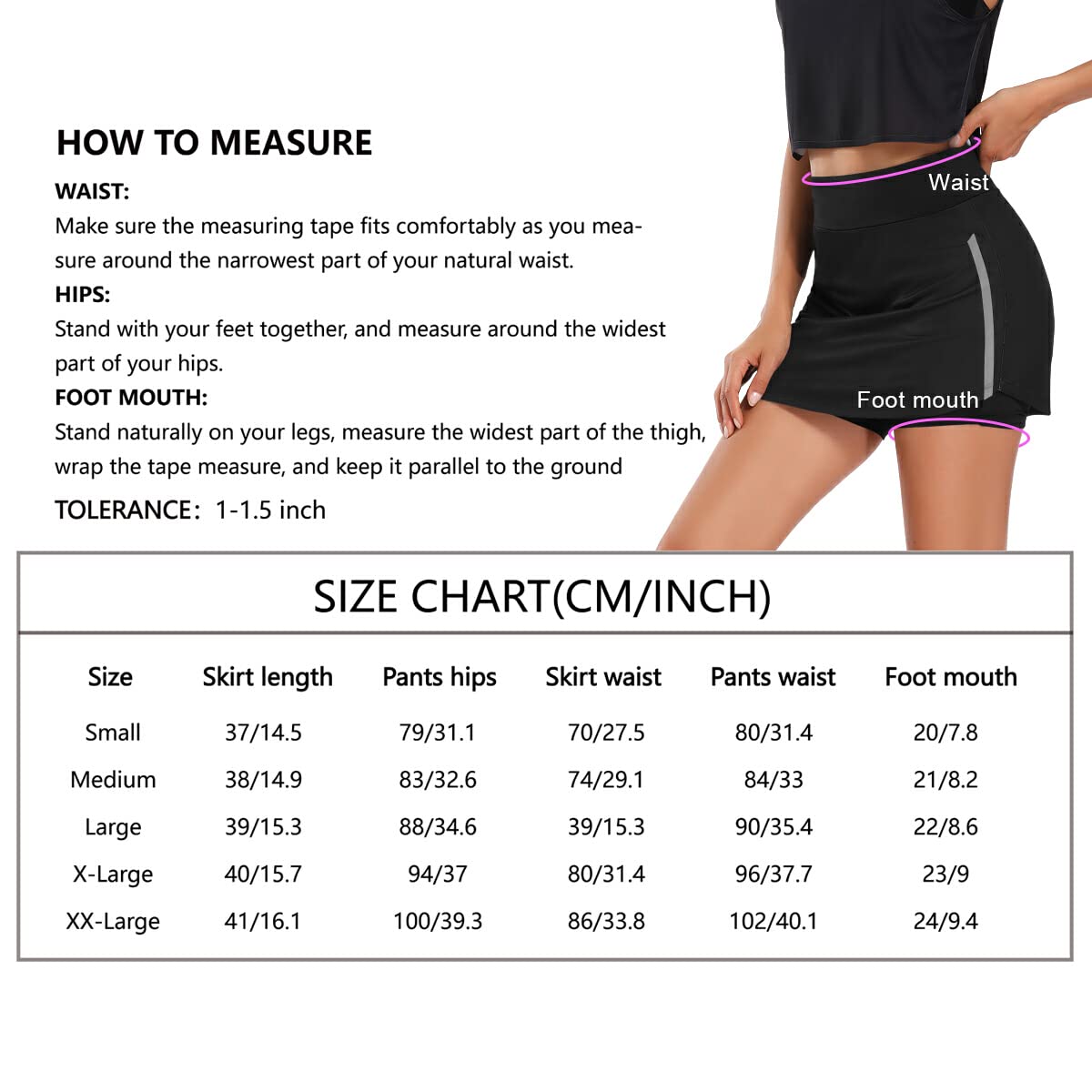 xigua Mardi Gras Women's Active Skirt with Pockets Shorts Lightweight Athletic Golf Skorts Skirts with Zipper Pocket