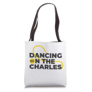 dotc 'dancing on the charles' boston's dance party tote bag