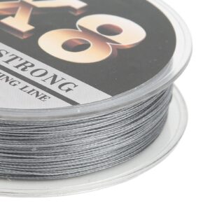 Fishing Line, 100m Braided Fish String Strong Pulling Force Wire for Pond Reservoir Offshore Hunting (0.4mm 31.7kg)