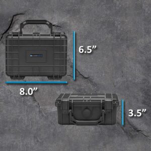 CASEMATIX Carry Case Compatible with Orba 2 Artiphon Handheld Multi-instrument in Customizable Foam - Includes Waterproof Carrying Case Only