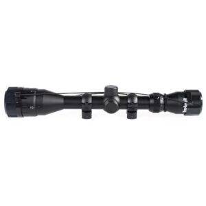 Sharpshooter 4-12x40 Adjustable Objective Scope & Ring Combo