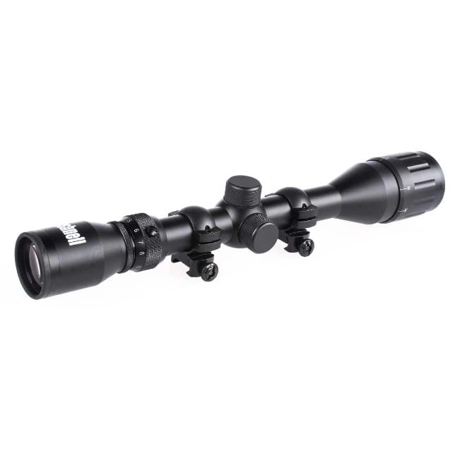 Sharpshooter 4-12x40 Adjustable Objective Scope & Ring Combo