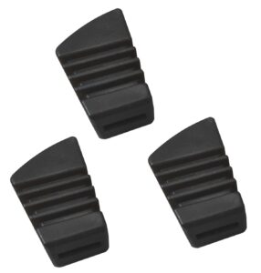 tuoren 3/pack drum kit rubber feet rack stand rubber feet drum leg protectors for percussion parts (small - c)