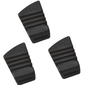 TUOREN 3/Pack Drum kit Rubber Feet Rack Stand Rubber Feet Drum Leg Protectors for Percussion Parts (Small - C)