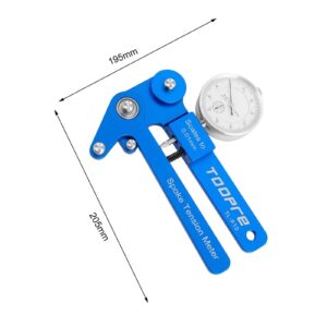 rockible Bike Spoke Tension Meter Measuring Tool Professional Mountain Bike Rim Adjustment Tensiometer Bike Wheel Repair Tool Bike Accessory Portable, Mechanical Meter