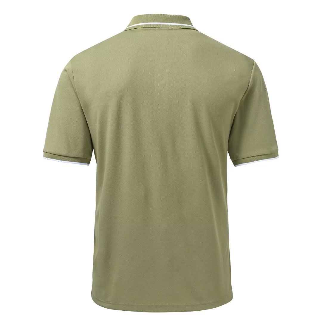 Pdbokew Men's Polo Shirt Short Sleeve Golf Polo for Men Army Green X-Large