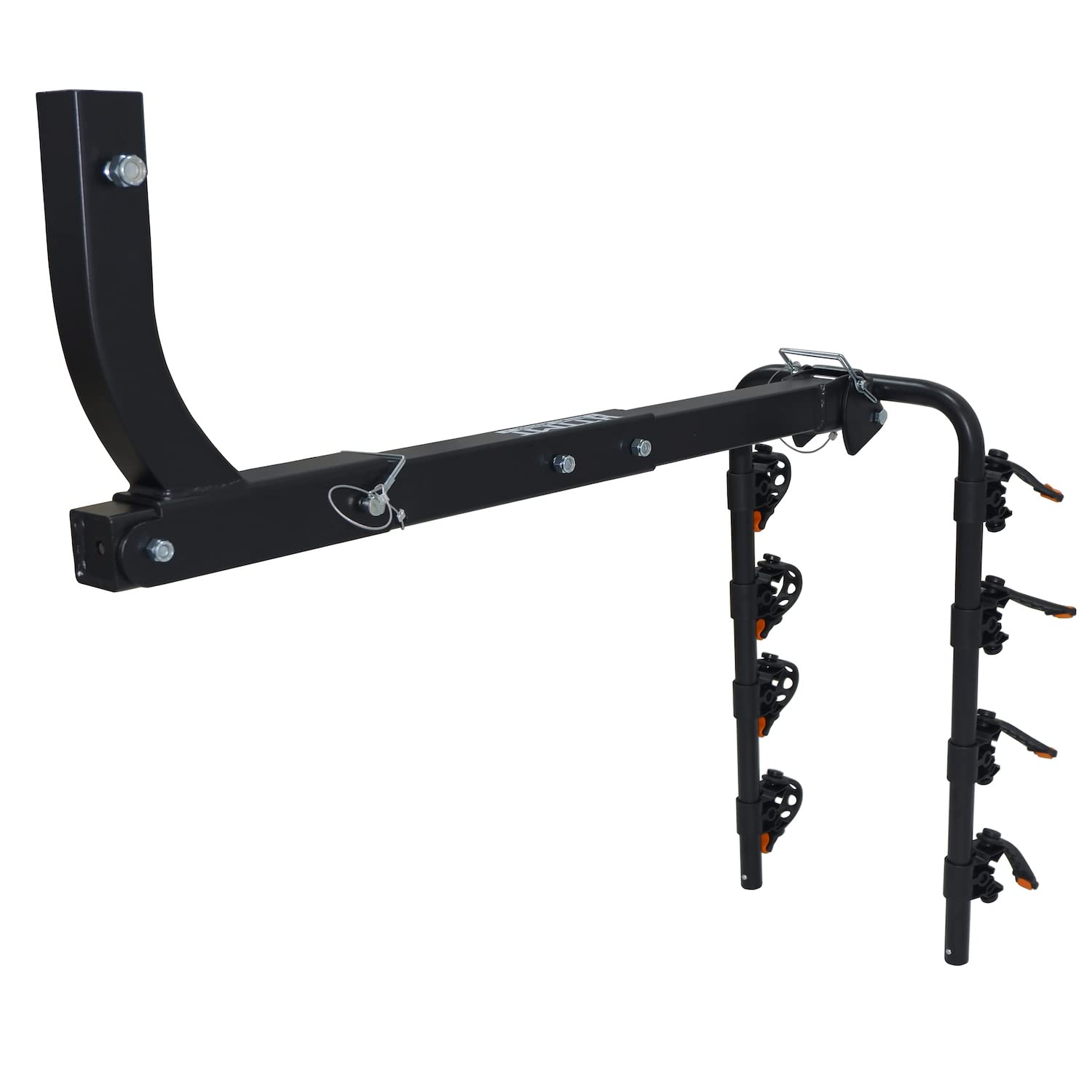 XKMT- 4 Bike Rack Bicycle Carrier Hitch Mount w/ 2" Receiver For Car Truck SUV Transport [P/N:ET-TOOL045-A-BLACK]