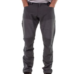 club ride apparel fat jack pant - men's weather resistant cycling pant - asphalt - small